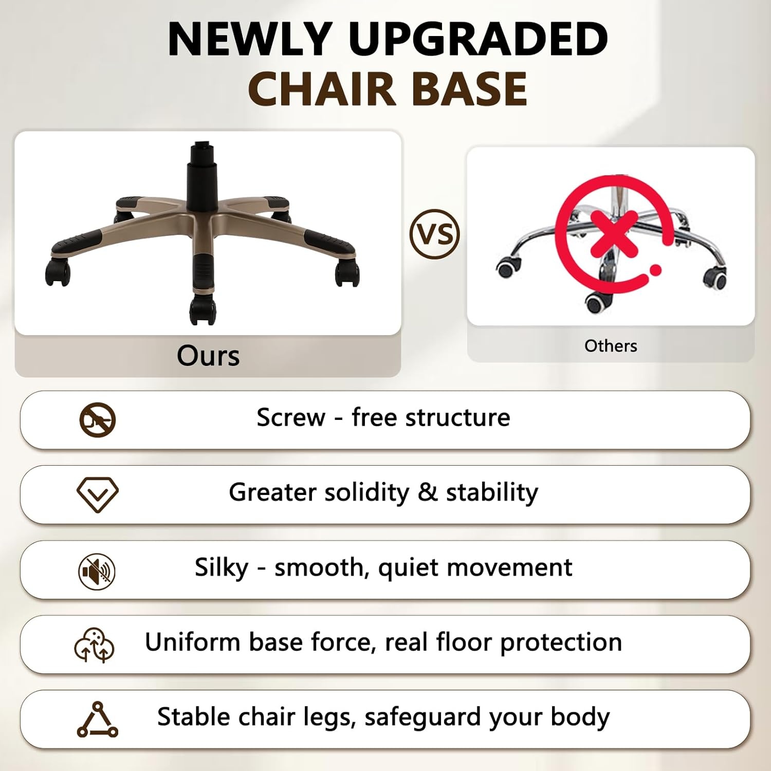image:imageCLATINA Executive Office Chair with High Back PU Leather Chairs with Wheels and Arms Managerial Chairs with Soft Padded Armrest Lumbar Support Swivel Rolling Computer Desk Chair 400 LBS Set of 2