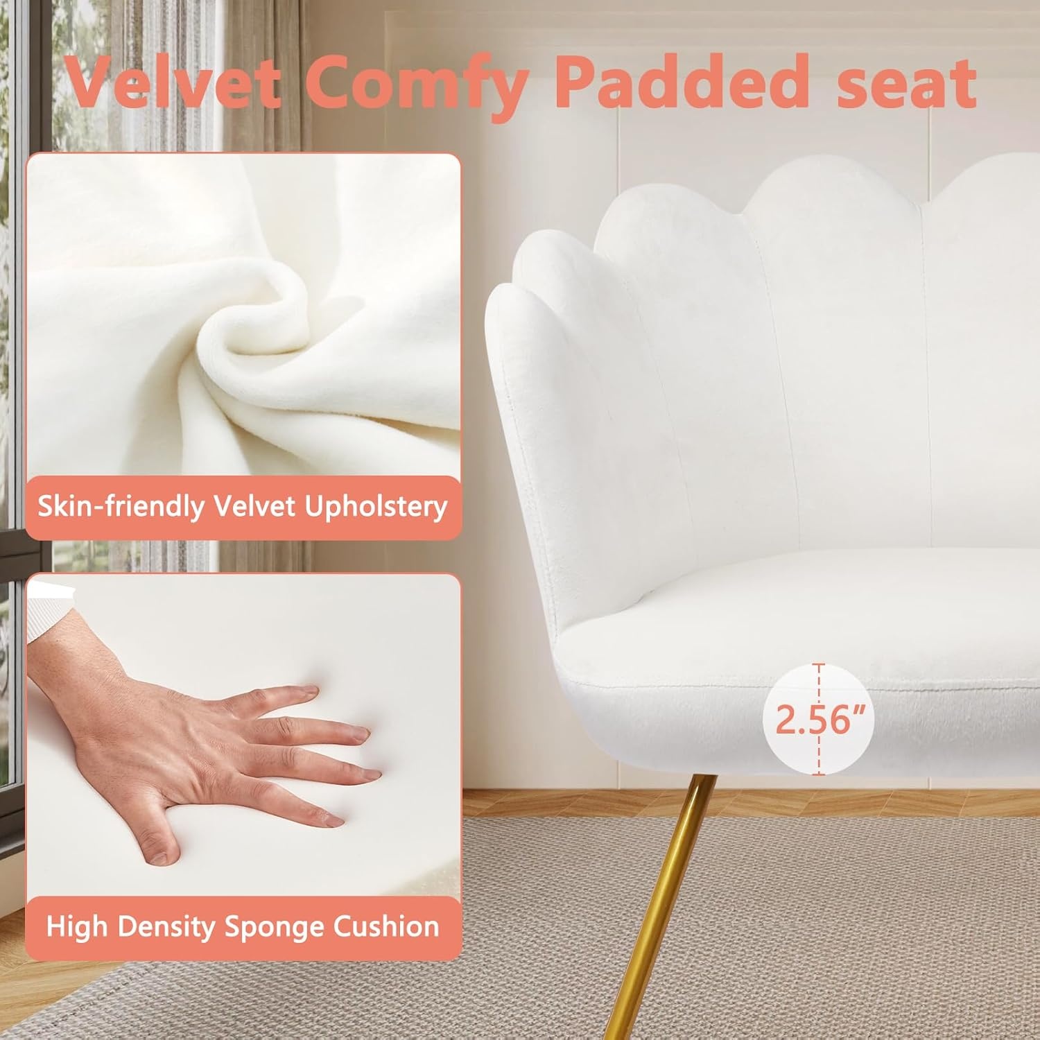 image:imageCLATINA Waiting Room Guest Chair with Bonded Leather Padded Arm Rest for Office Reception and Conference Desk White 1pk